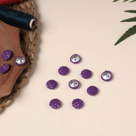  Buttonbaaz Handmade Fabric Button Small 