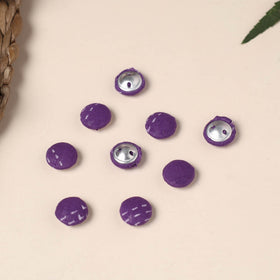  Buttonbaaz Handmade Fabric Button Small 