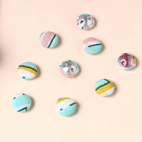 Buttonbaaz Handmade Fabric Button Small 