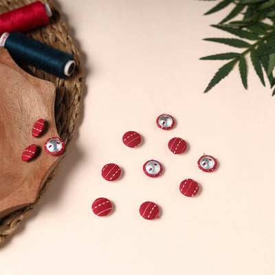  Buttonbaaz Handmade Fabric Button Small 