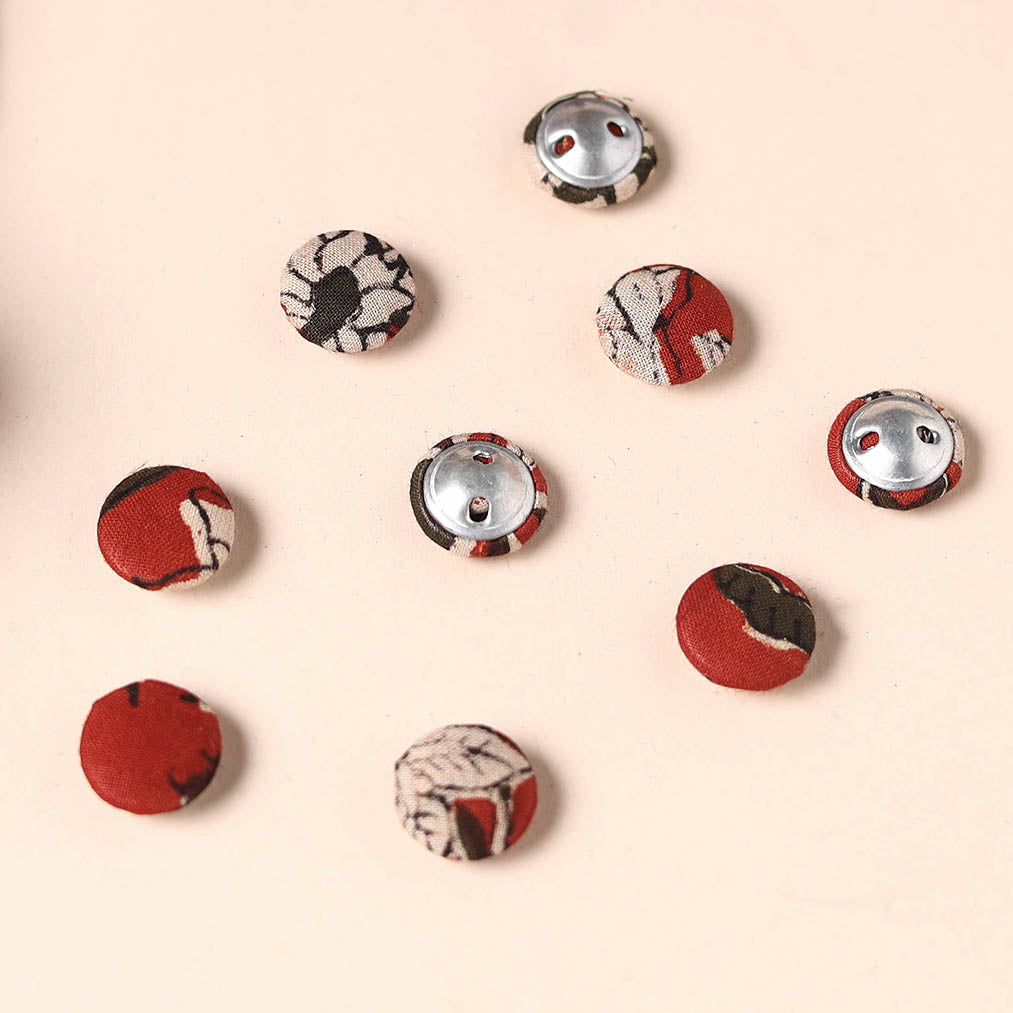  Buttonbaaz Handmade Fabric Button Small 
