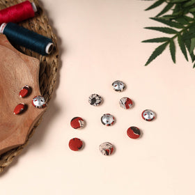  Buttonbaaz Handmade Fabric Button Small 