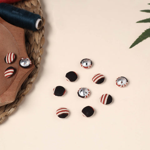  Buttonbaaz Handmade Fabric Button Small 