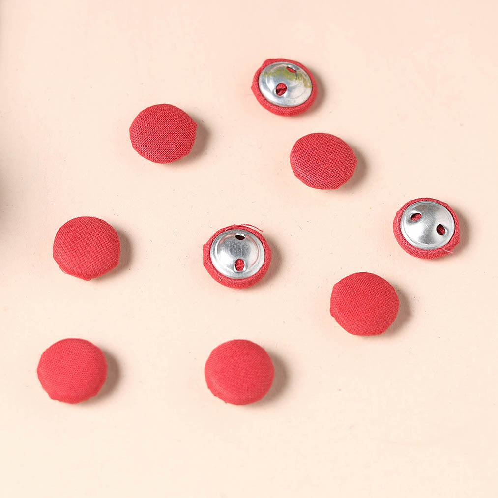  Buttonbaaz Handmade Fabric Button Small 