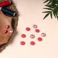  Buttonbaaz Handmade Fabric Button Small 