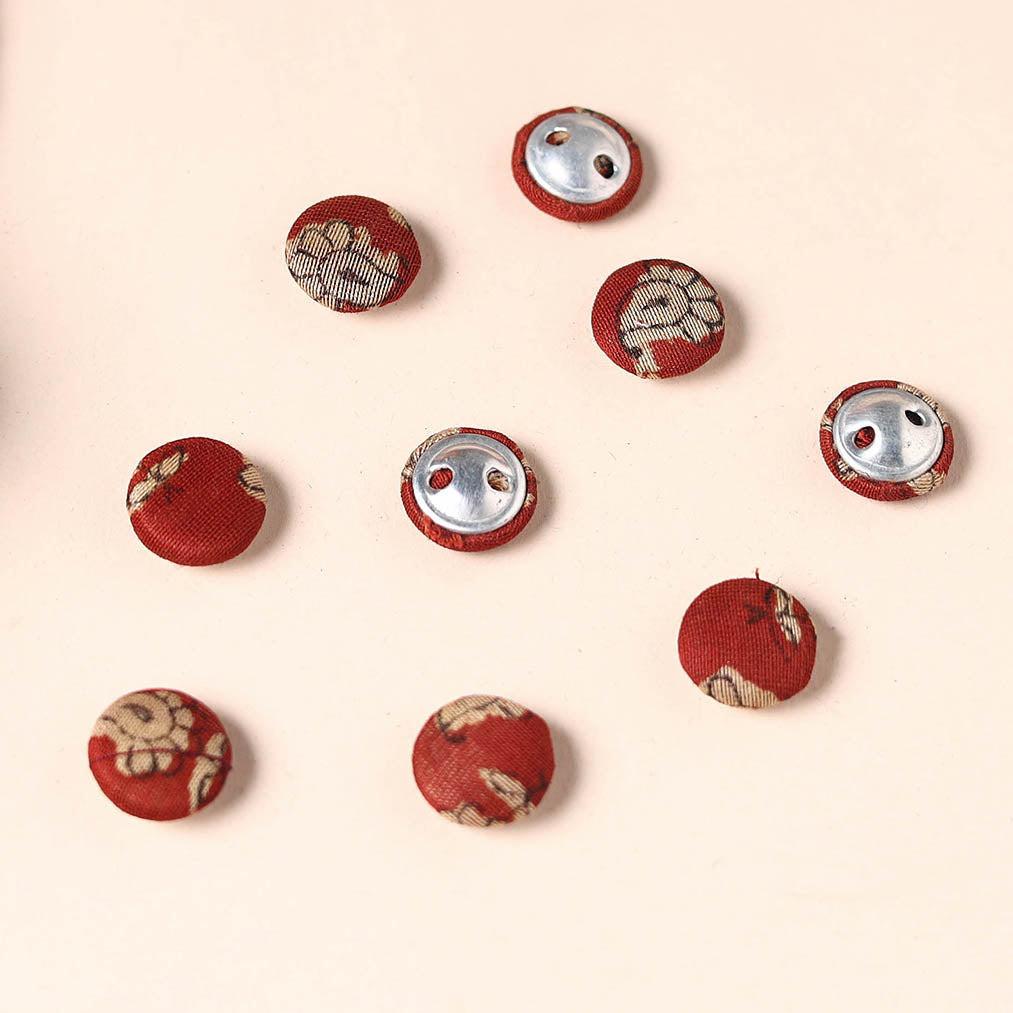  Buttonbaaz Handmade Fabric Button Small 