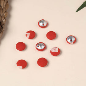  Buttonbaaz Handmade Fabric Button Small 