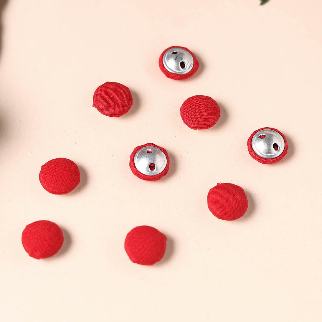  Buttonbaaz Handmade Fabric Button Small 
