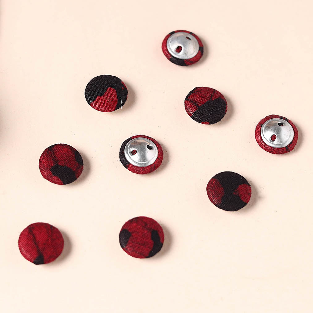  Buttonbaaz Handmade Fabric Button Small 