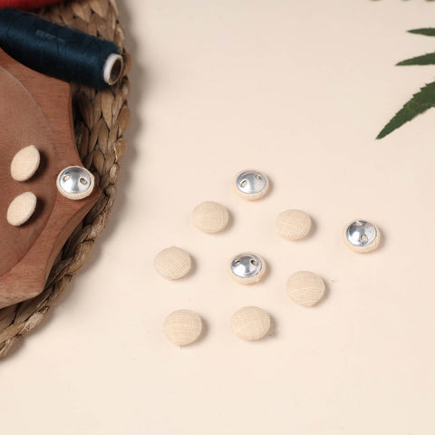  Buttonbaaz Handmade Fabric Button Small 