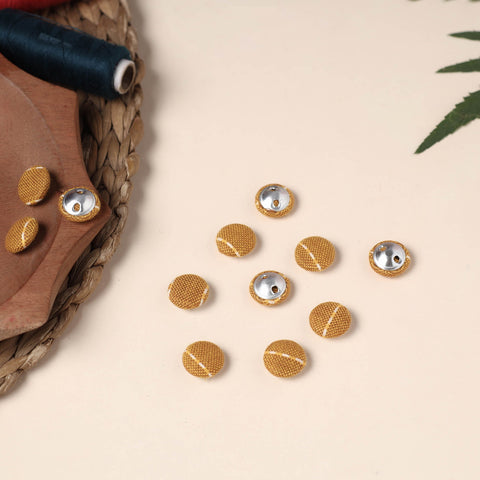  Buttonbaaz Handmade Fabric Button Small 