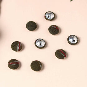  Buttonbaaz Handmade Fabric Button Small 