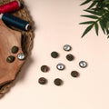  Buttonbaaz Handmade Fabric Button Small 