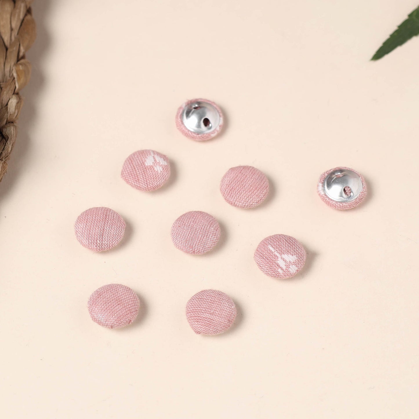  Buttonbaaz Handmade Fabric Button Small 