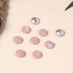  Buttonbaaz Handmade Fabric Button Small 