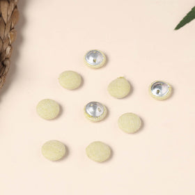  Buttonbaaz Handmade Fabric Button Small 