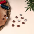  Buttonbaaz Handmade Fabric Button Small 