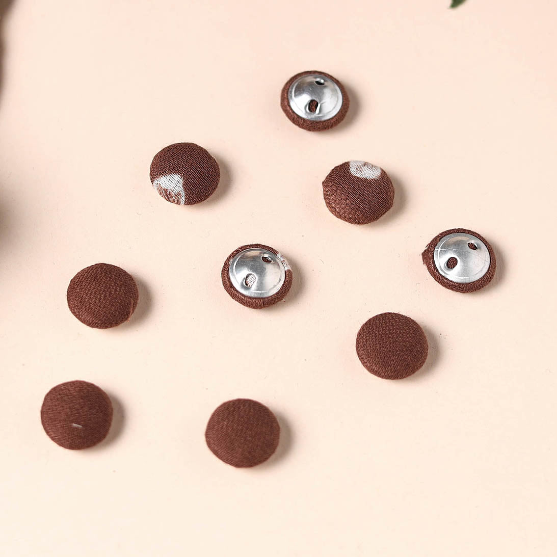  Buttonbaaz Handmade Fabric Button Small 