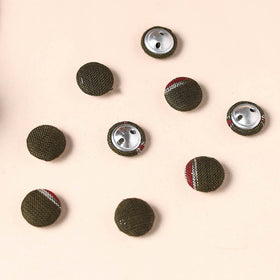  Buttonbaaz Handmade Fabric Button Small 