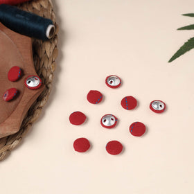  Buttonbaaz Handmade Fabric Button Small 