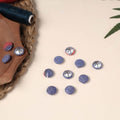  Buttonbaaz Handmade Fabric Button Small 