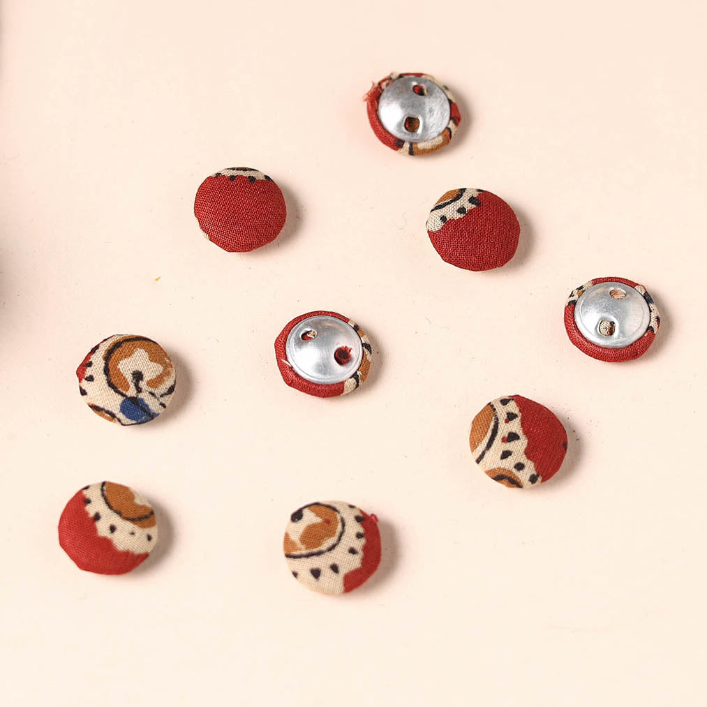  Buttonbaaz Handmade Fabric Button Small 