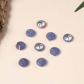  Buttonbaaz Handmade Fabric Button Small 