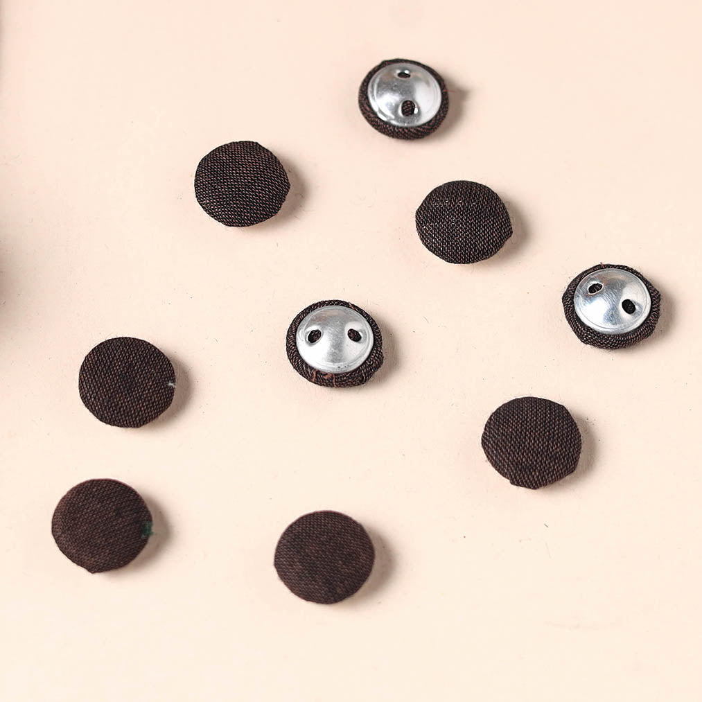  Buttonbaaz Handmade Fabric Button Small 