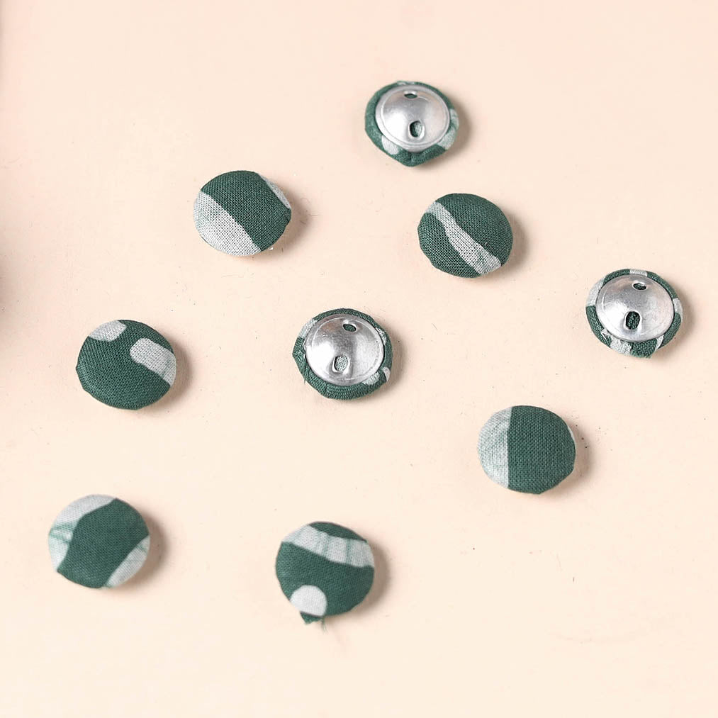  Buttonbaaz Handmade Fabric Button Small 