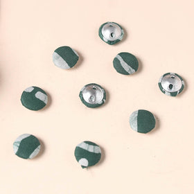  Buttonbaaz Handmade Fabric Button Small 