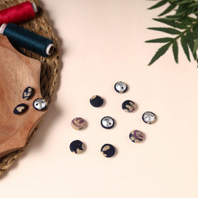  Buttonbaaz Handmade Fabric Button Small 