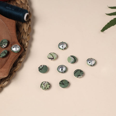  Buttonbaaz Handmade Fabric Button Small 