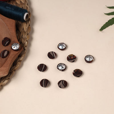  Buttonbaaz Handmade Fabric Button Small 