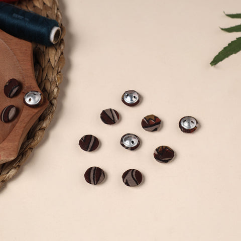  Buttonbaaz Handmade Fabric Button Small 