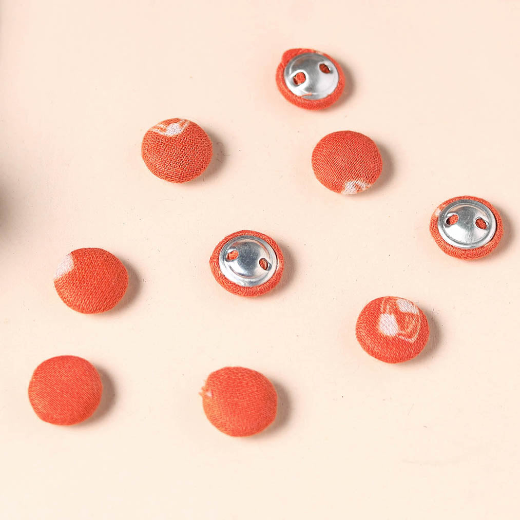  Buttonbaaz Handmade Fabric Button Small 
