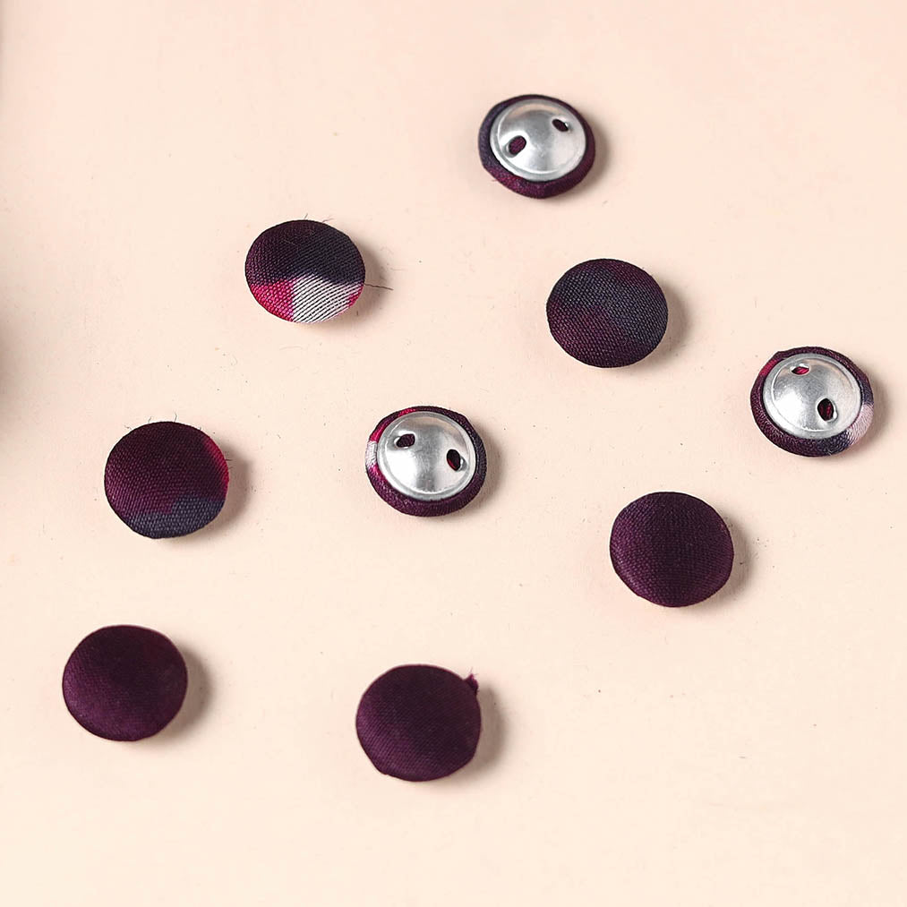  Buttonbaaz Handmade Fabric Button Small 