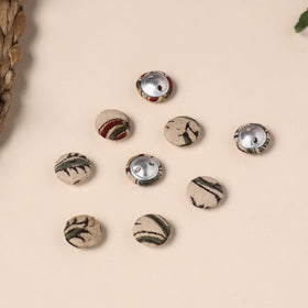  Buttonbaaz Handmade Fabric Button Small 