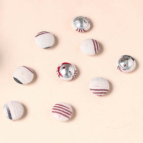  Buttonbaaz Handmade Fabric Button Small 