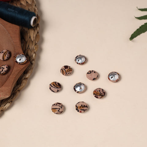  Buttonbaaz Handmade Fabric Button Small 