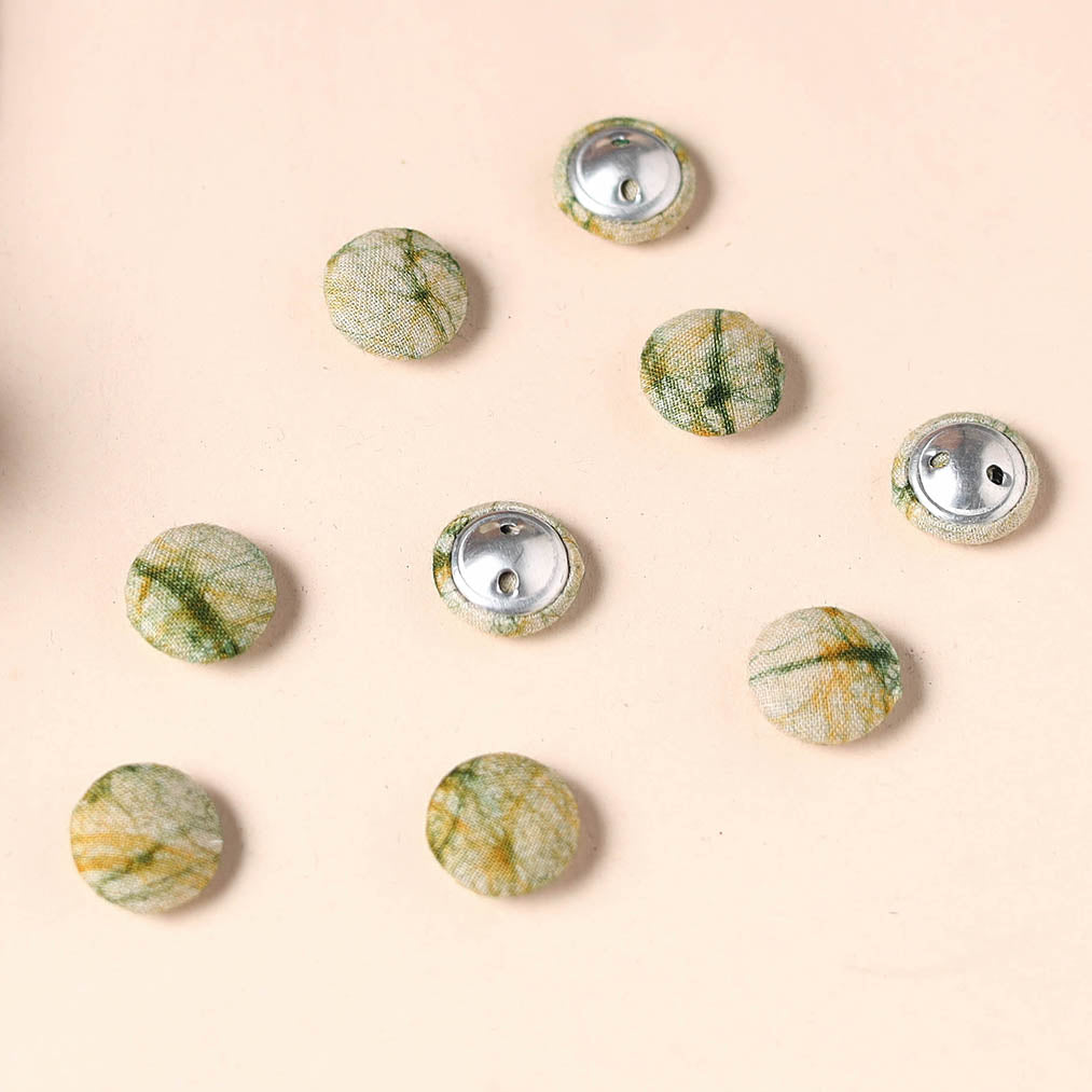  Buttonbaaz Handmade Fabric Button Small 