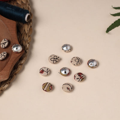 Buttonbaaz Handmade Fabric Button Small 