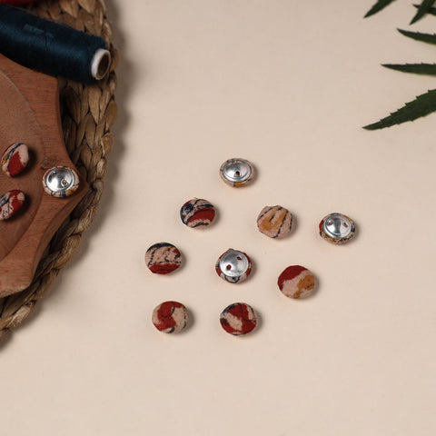  Buttonbaaz Handmade Fabric Button Small 