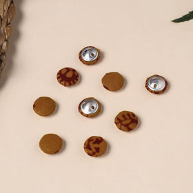  Buttonbaaz Handmade Fabric Button Small 