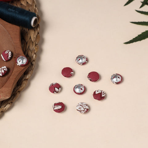  Buttonbaaz Handmade Fabric Button Small 