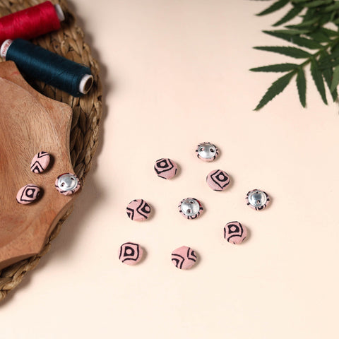  Buttonbaaz Handmade Fabric Button Small 