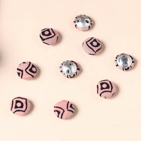  Buttonbaaz Handmade Fabric Button Small 