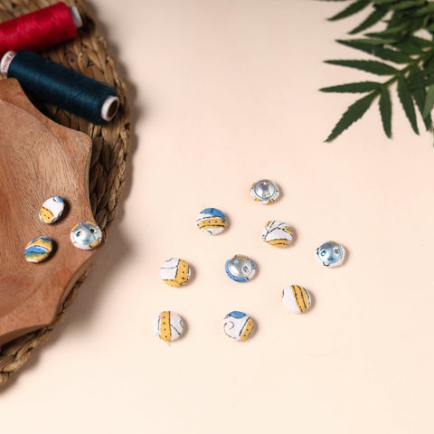  Buttonbaaz Handmade Fabric Button Small 