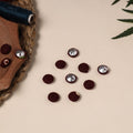  Buttonbaaz Handmade Fabric Button Small 