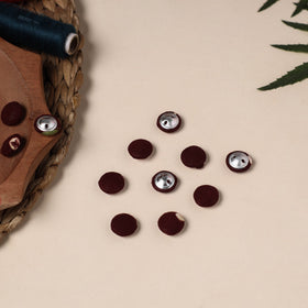  Buttonbaaz Handmade Fabric Button Small 