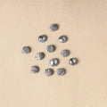 1.5cm handmade fabric small button (set of 12) 12